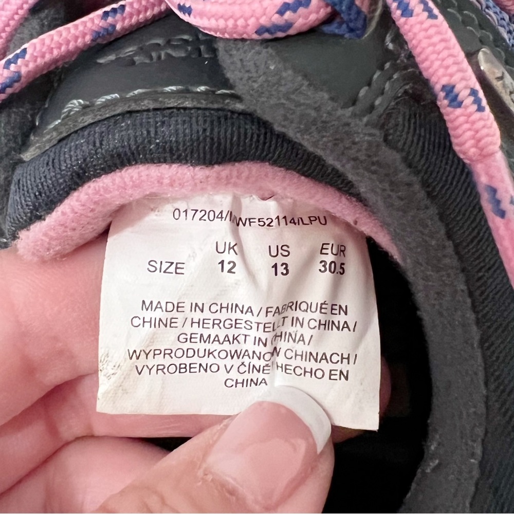 Mountain Warehouse Stampede Kids Waterproof Hiking Shoes Size 13 - Picture 10 of 11